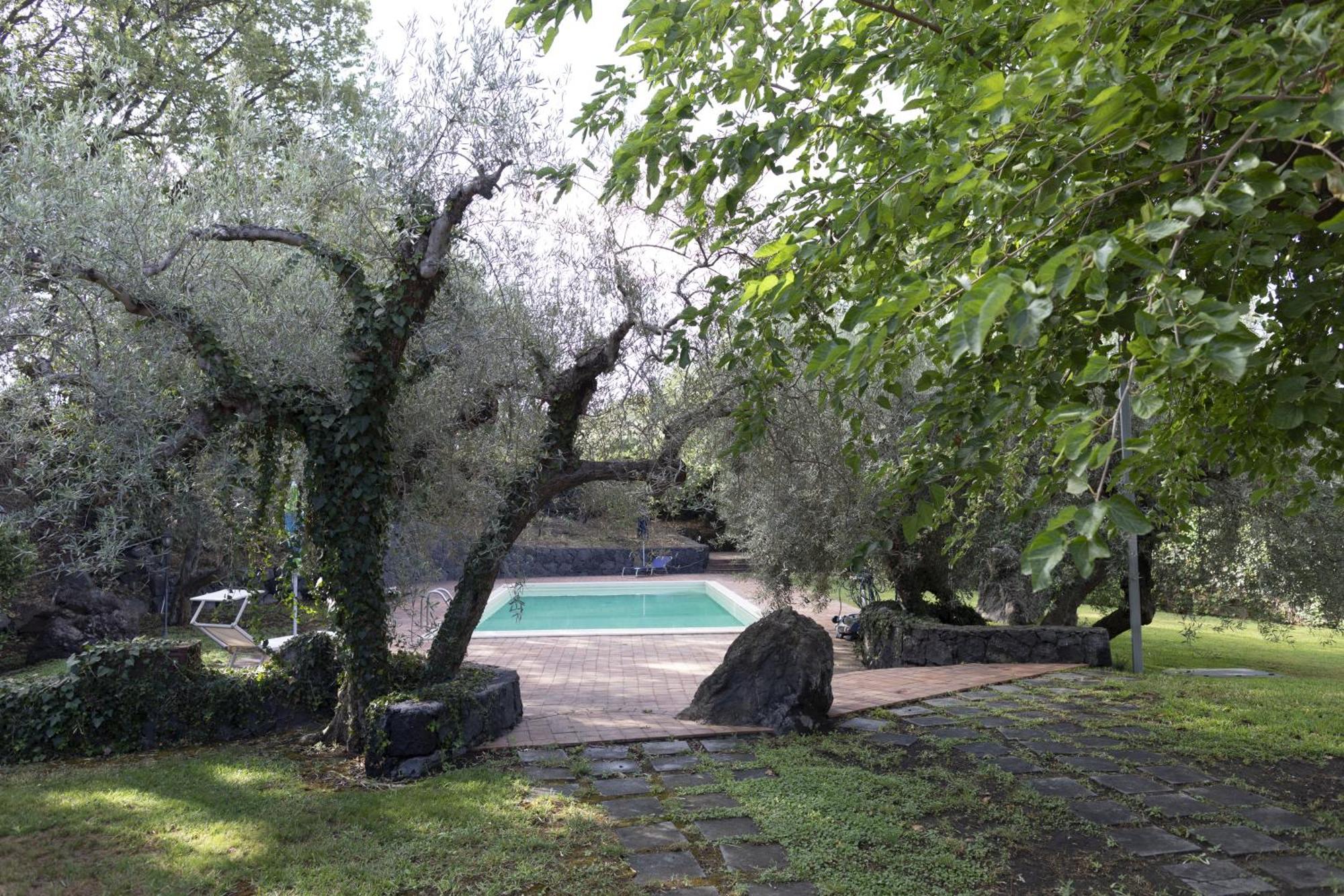 Villa Hephaestus Etna - With Private Pool Ragalna Exterior foto